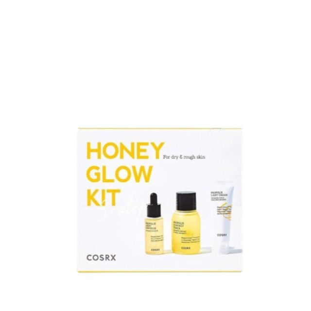 Cosrx Honey Glow Πακέτο Synergy Toner 30ml & Light Ampoule 10ml & Light Cream 15ml