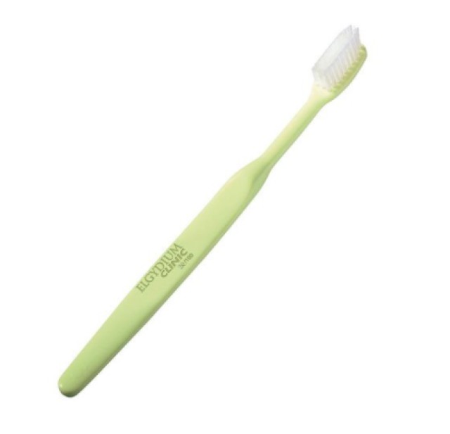 ELGYDIUM Clinic 25/100 Brush Μέτρια - Σκληρή Οδοντόβουρτσα Πράσινη 1τμχ