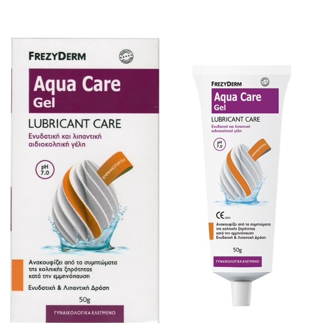 Frezyderm Aqua Care Gel Lubricant Care Κατάλληλο για την Κολπική Ξηρότητα 50gr