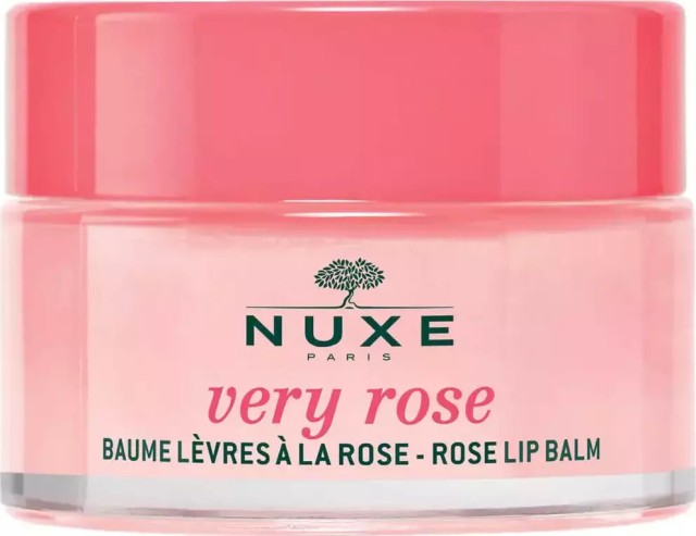 NUXE Very Rose Lip Balm, Βάλσαμο για Πολύ Ξηρά ή Σκασμένα Χείλη 15gr