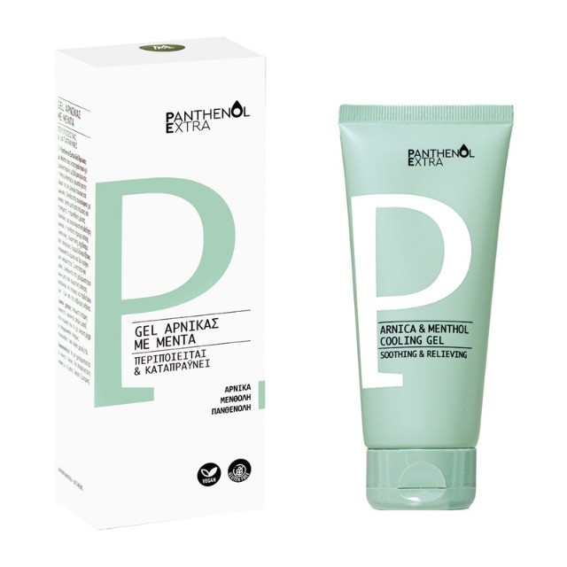 Panthenol Extra Arnica & Menthol Cooling Gel Καταπραϋντικό Τζελ 100ml