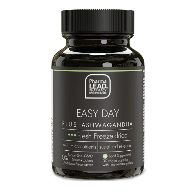 Pharmalead Black Range Easy Day Plus Ashwagandha 30 κάψουλες