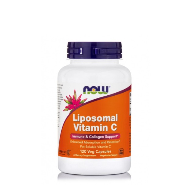 Now Foods Liposomal Vitamin C Συμπλήρωμα Διατροφής 120 Φυτικές Κάψουλες
