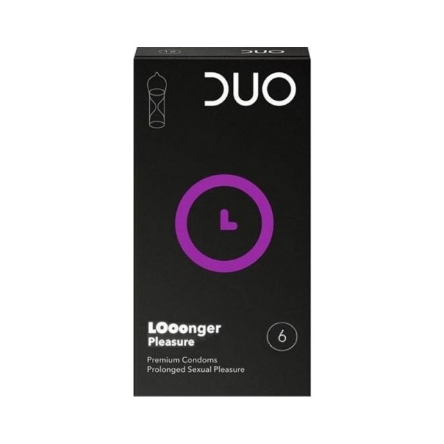 DUO Premium Retarding Προφυλακτικά με Επιβραδυντικό 6τμχ