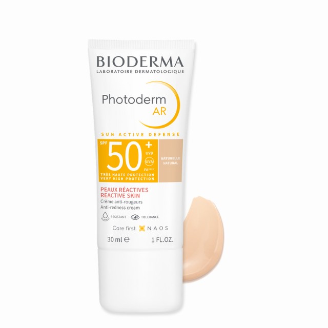 Bioderma Photoderm AR SPF50+ Αντηλιακή με Χρώμα για Δέρμα με Ερυθρότητα 30ml