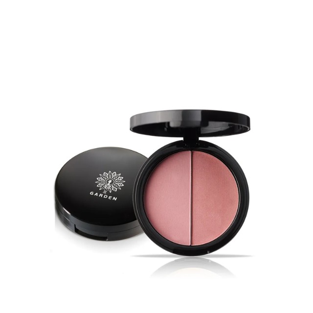 Garden Duo Blush Palette Pink Champagne No.08 Ρουζ με Σατινέ Υφή 9gr