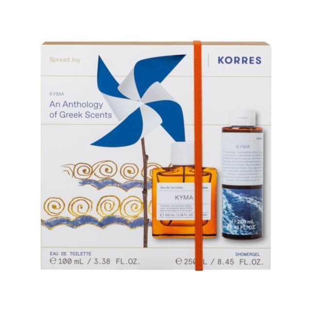 Korres Πακέτο Kyma Eau De Toilette Άρωμα 100ml & Αφρόλουτρο 250ml