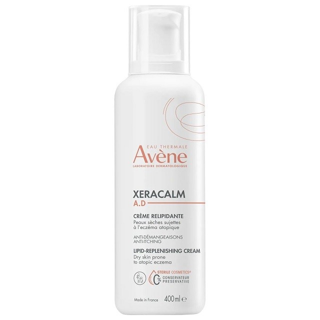 Avene Xeracalm A.D. Creme Relipidante Κρέμα Για Αναπλήρωση Των Λιπιδίων, 400ml