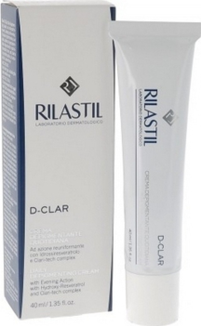 RILASTIL D-Clar Daily Depigmenting Cream Κρέμα Προσώπου Κατά Tων Πανάδων, 40ml