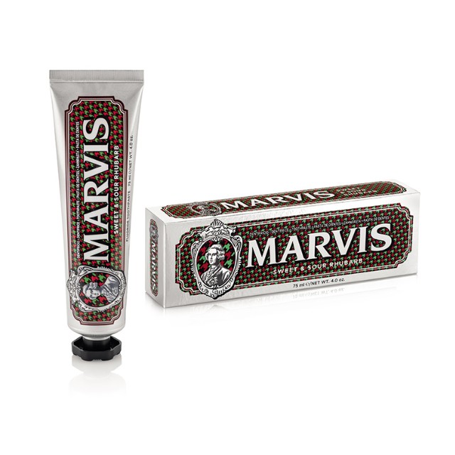 Marvis Sweet & Sour Rhubarb Οδοντόκρεμα με Γεύση Μέντας & Ραβέντι 75ml