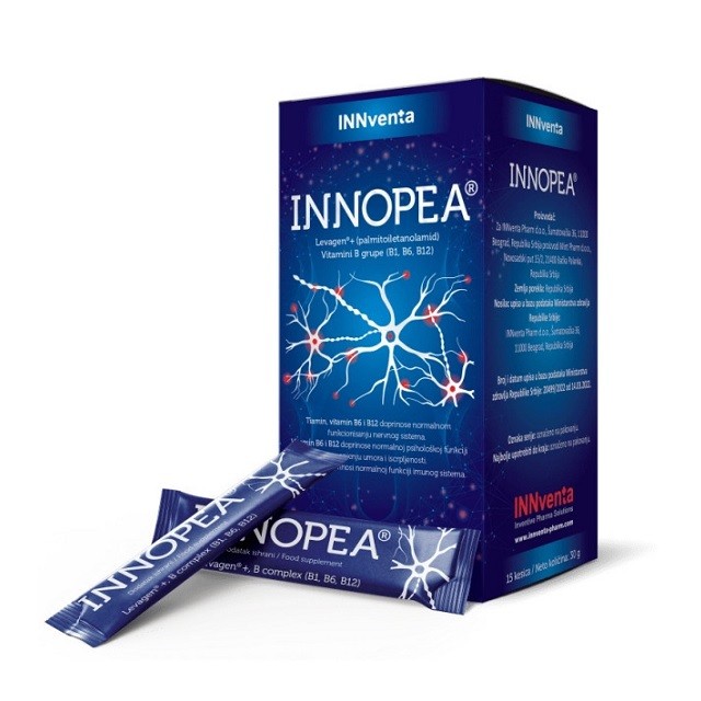 Innventa Innopea Συμπλήρωμα Διατροφής Για Το Νευρικό & Ανοσοποιητικό Σύστημα, 15 Φακελίσκοι