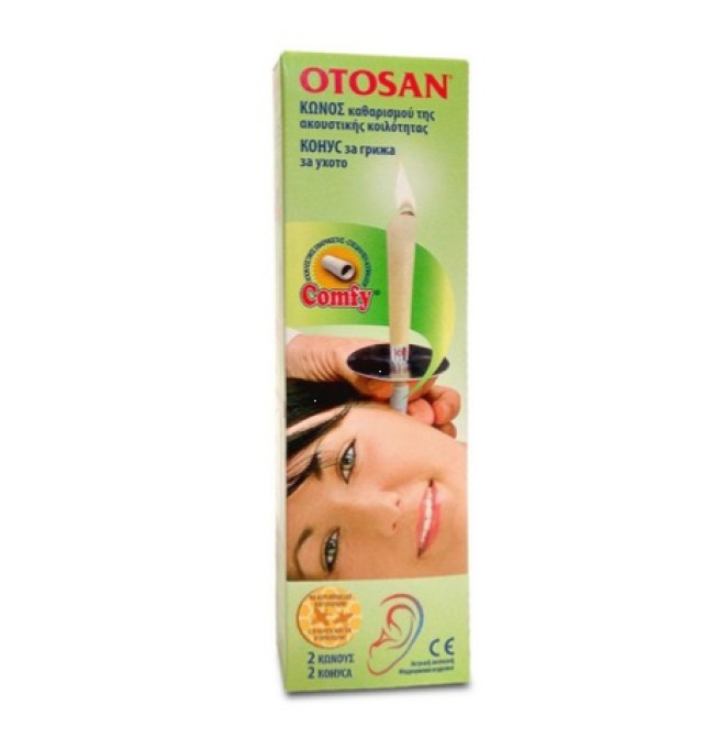 Otosan Κώνοι Καθαρισμού Αυτιών, 2 τμχ