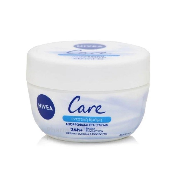 Nivea Care Cream Ενυδατική Κρέμα Προσώπο & Σώματος, 50ml