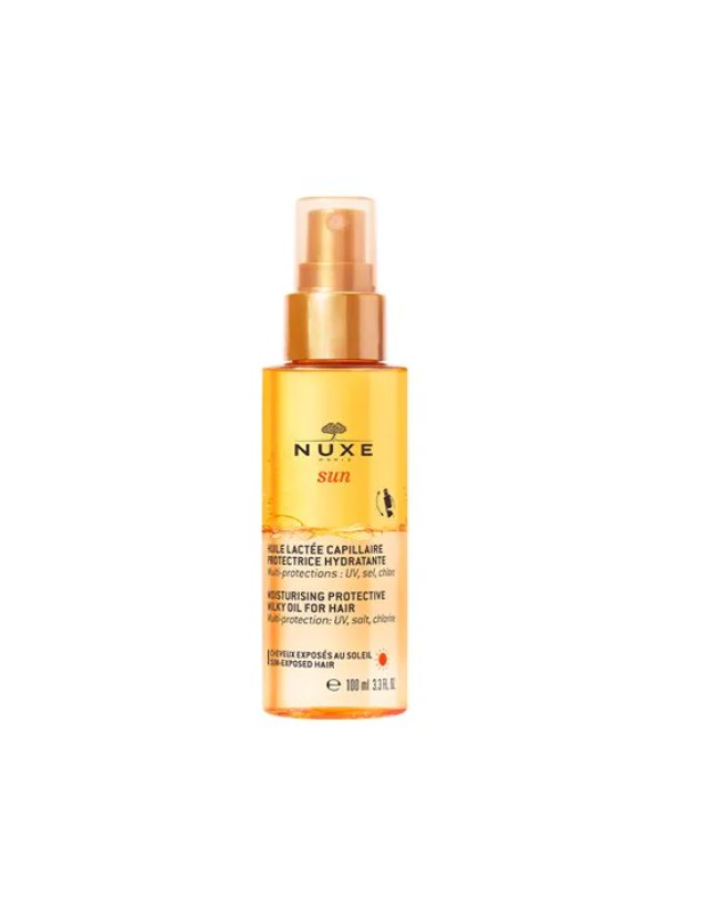 NUXE Sun Moisturising Milky Oil for Hair, Αντηλιακό Ενυδατικό Γαλάκτωμα Μαλλιών 100ml