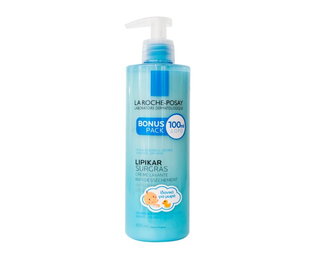 La Roche Posay Lipikar Surgras Liquide Καθαριστικό για Πρόσωπο & Σώμα, 400ml