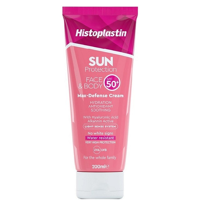HEREMCO Histoplastin Sun Protection Cream Face & Body SPF50+ Αντηλιακή Κρέμα Προσώπου & Σώματος, 200ml