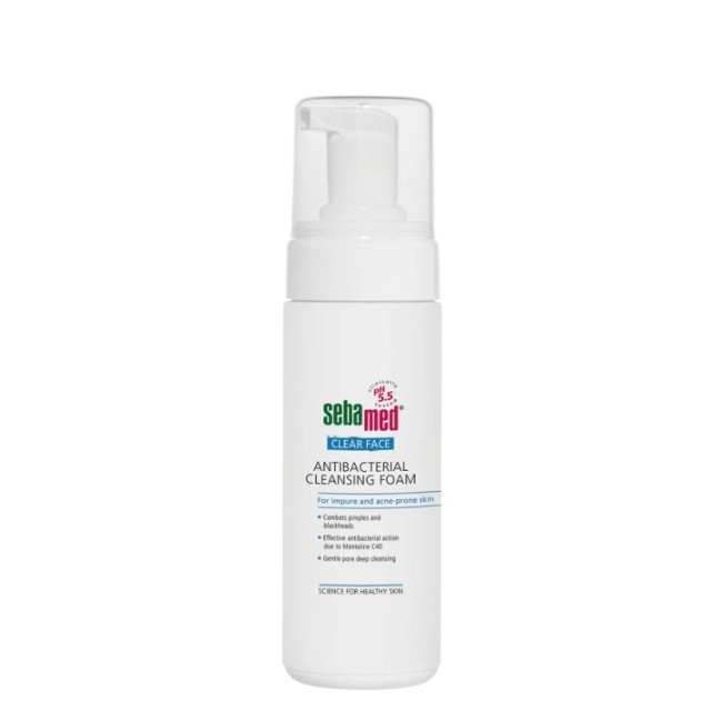Sebamed Clear Face Antibacterial Cleansing Foam 150ml
