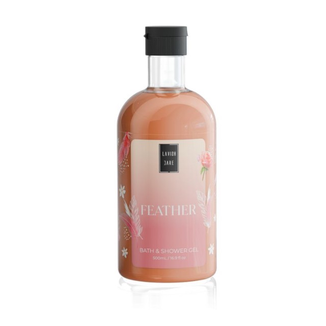 Lavish Care Bath & Shower Gel Feather Αφρόλουτρο Σώματος 500ml