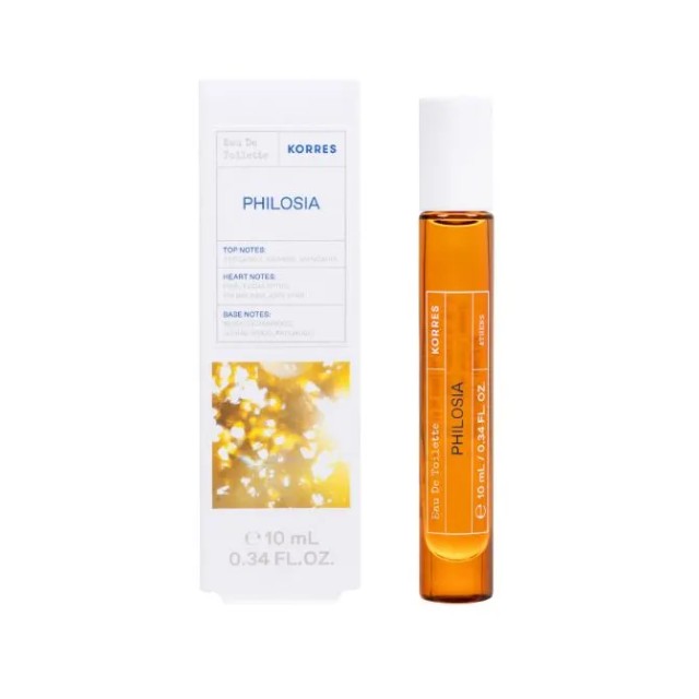 Korres Philosia Eau De Toilette Γυναικείο Άρωμα Roll On 10ml