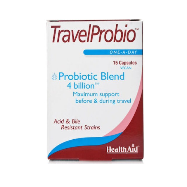 Health Aid TravelProbio Προβιοτικά 15 κάψουλες