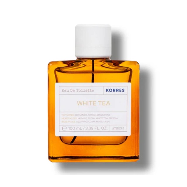 Korres Eau De Toilette White Tea Γυναικείο Άρωμα με Νότες Περγαμόντο Νερόλι Μανταρίνι 100ml