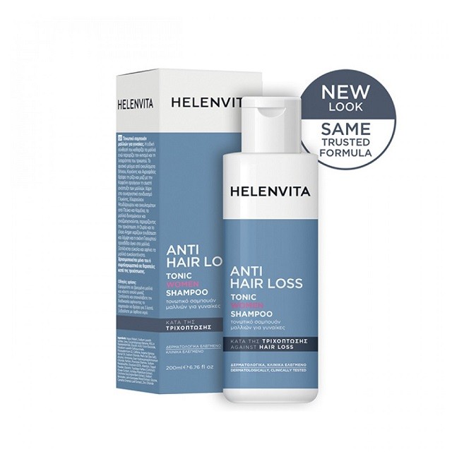 Helenvita Anti Hair Loss Tonic Women Shampoo Τονωτικό Σαμπουάν Για Γυναίκες, 200ml