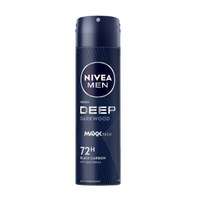 Nivea Men Deo Deep Darkwood Spray Ανδρικό 150ml