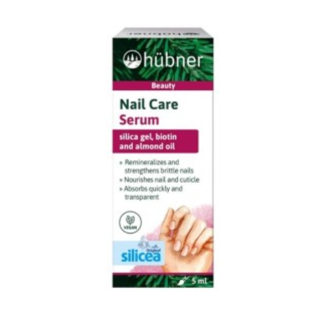 Hubner Silicea Nail Care Serum Ορός για Υγιή Νύχια 5ml