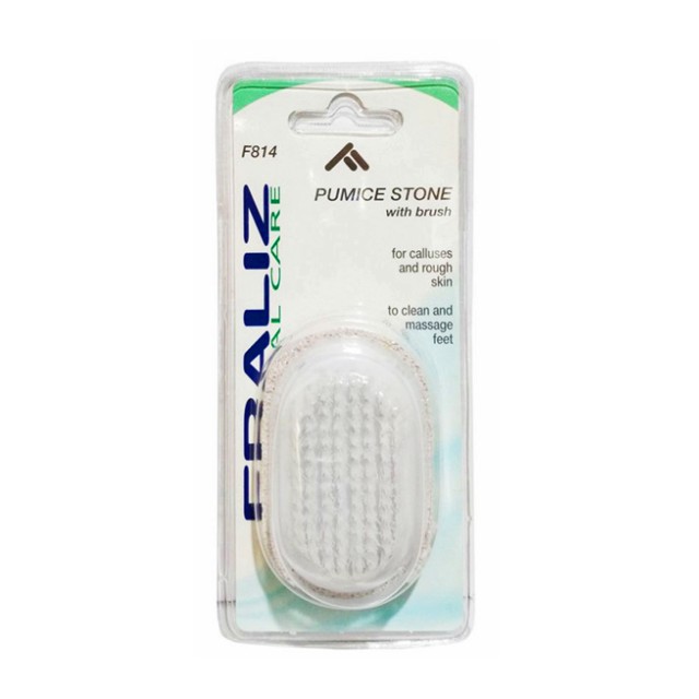 Fraliz Pumice Stone F814 Ελαφρόπετρα με Βουρτσάκι 1 τεμάχιo