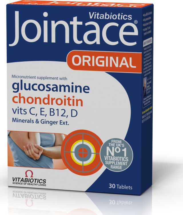 Vitabiotics Jointace Original Συμπλήρωμα Διατροφής Για  Αρθρώσεις & Χόνδρους, 30 Ταμπλέτες