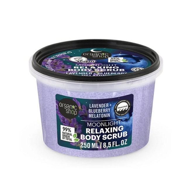 Natura Siberica Organic Shop Moonlight Relaxing Body Scrub 250ml
