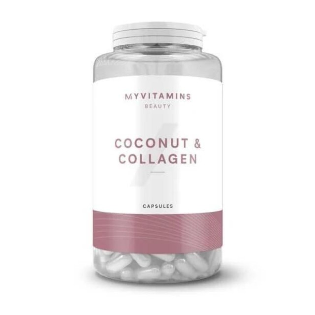 MyProtein My Vitamins Beauty Coconut + Collagen Mε Βιταμίνη C, 180 Κάψουλες