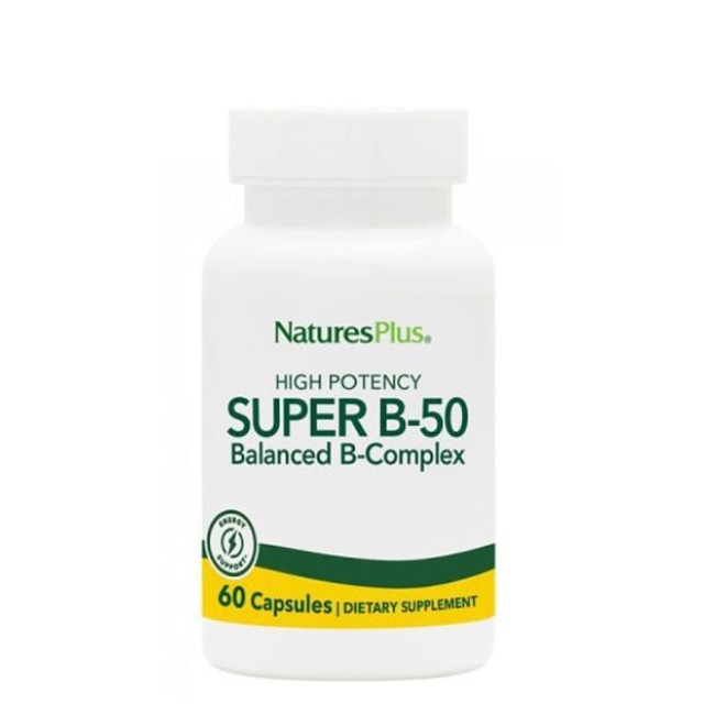 NATURES PLUS Vitamin Super B 50 60vcaps