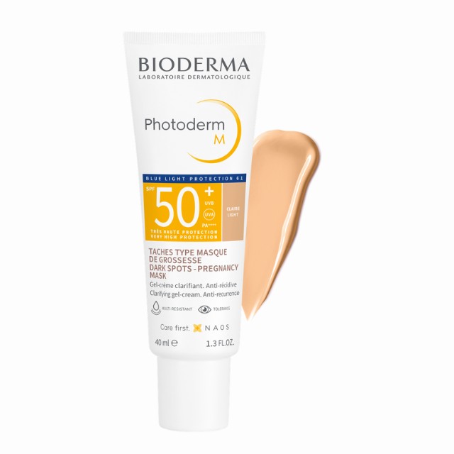 Bioderma Photoderm Μ Claire (Light) SPF50+ Αντηλιακή Κρέμα με Χρώμα 40ml