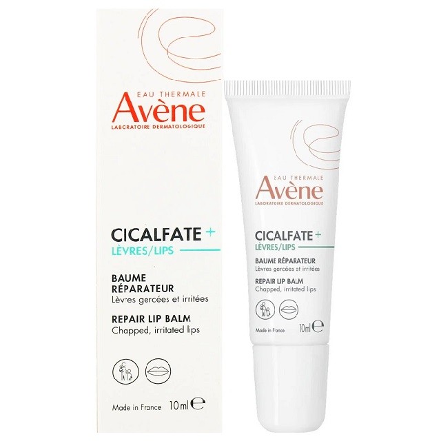 Avene Cicalfate+ Lip Balm Επανορθωτικό Βάλσαμο Για Σκασμένα & Ερεθισμένα Χείλη, 10ml