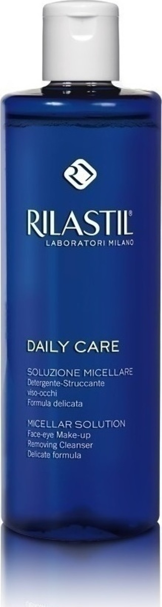 RILASTIL Daily Care Micellar Solution Καθαριστικό Ντεμακιγιάζ Προσώπου & Ματιών Για Όλους Τους Τύπους Επιδερμίδας, 250ml