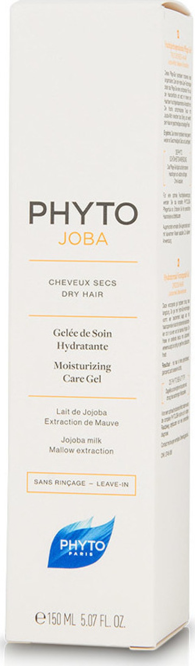 PHYTO Joba Dry Hair Jojoba Milk Mallow Extraction Moisturizing Care Gel, Ενυδατικό Τζελ Φροντίδας για Ξηρά Μαλλιά 150ml