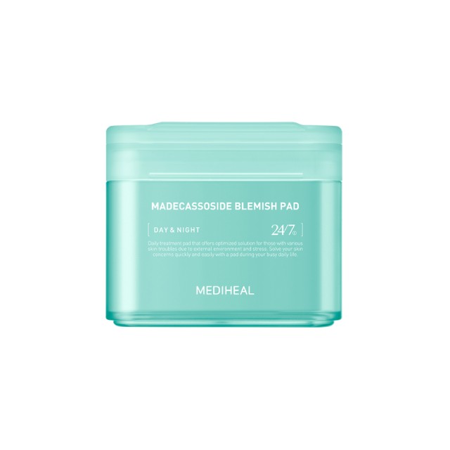 Mediheal Madecassoside Blemish Pad Εμποτισμένα Δισκία για Ενυδάτωση 100 Τεμάχια