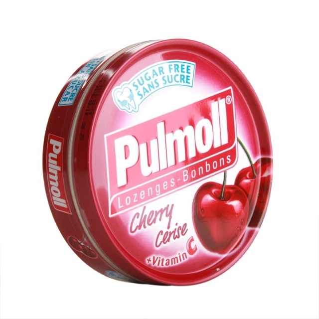 Pulmoll Καραμέλες με Κεράσι & Βιταμίνη C 45gr