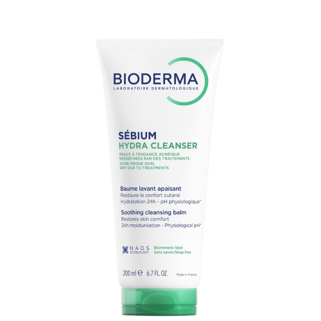 Bioderma Sebium Hydra Cleanser Καθαριστικό Βάλσαμο Προσώπου για Δέρματα με Τάση Ακμής 200ml