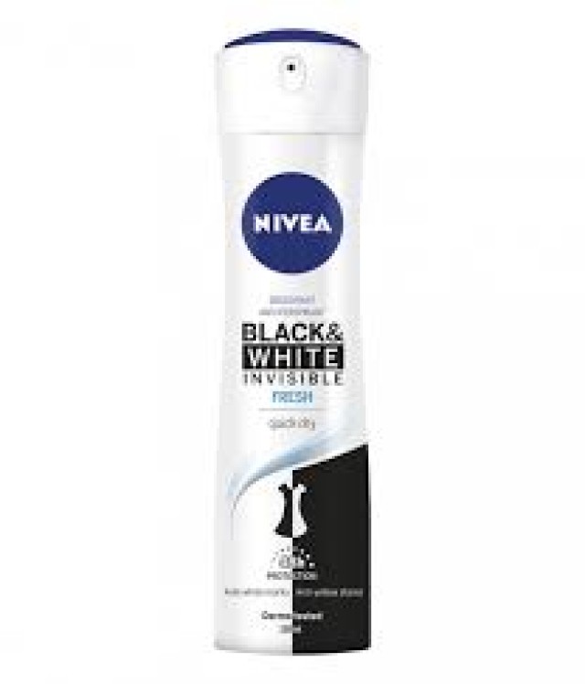 NIVEA DEO SPRAY BLACK&WHITE 150ml