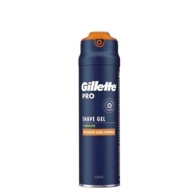 Gillette Pro Sensitive Shave Gel Αφρός Ξυρίσματος 200ml