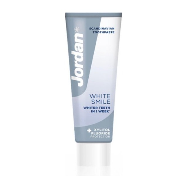 Jordan White Smile Λευκαντική Οδοντόκρεμα Ενηλίκων 75ml