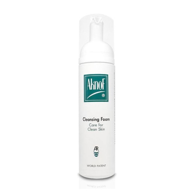 Aknof Cleansing Foam Αφρός Καθαρισμού Προσώπου 200ml