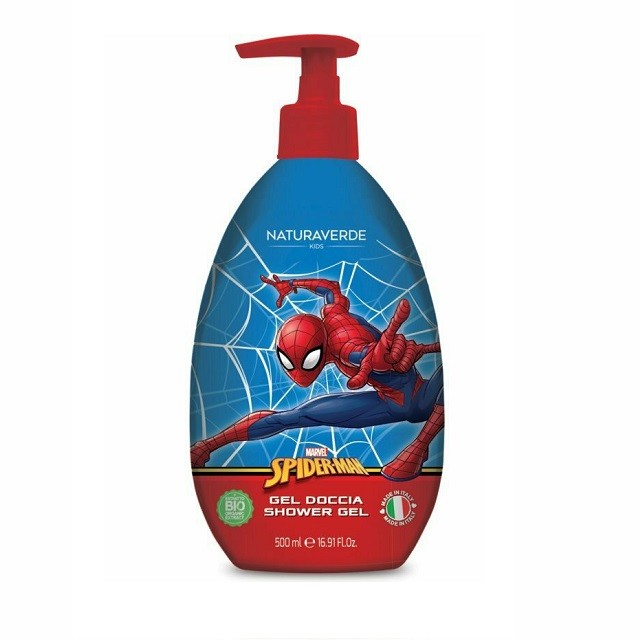 Naturaverde Kids Disney Spiderman Shower Gel, 500ml