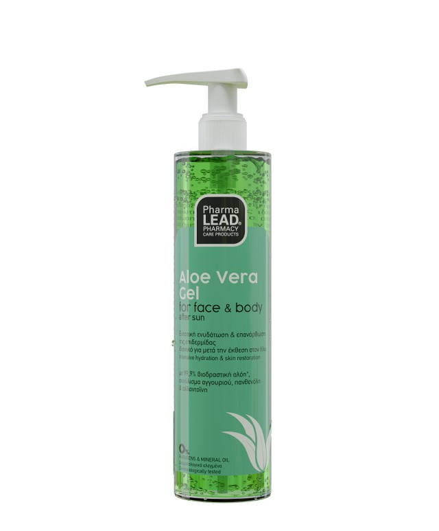 VITORGAN Pharmalead Aloe Vera Gel For Face & Body After Sun 300ml