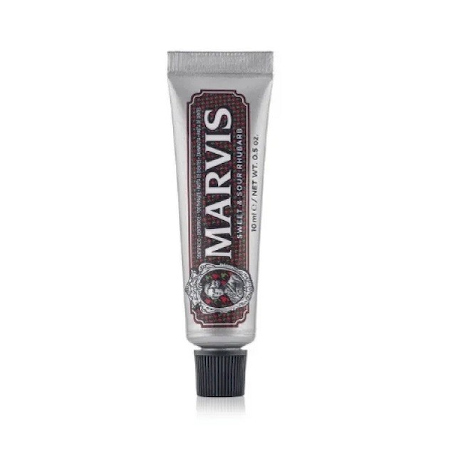Marvis Sweet & Sour Rhubarb Mini Toothpast Οδοντόκρεμα Mε Γλυκόξινο Ραβέντι, 10ml