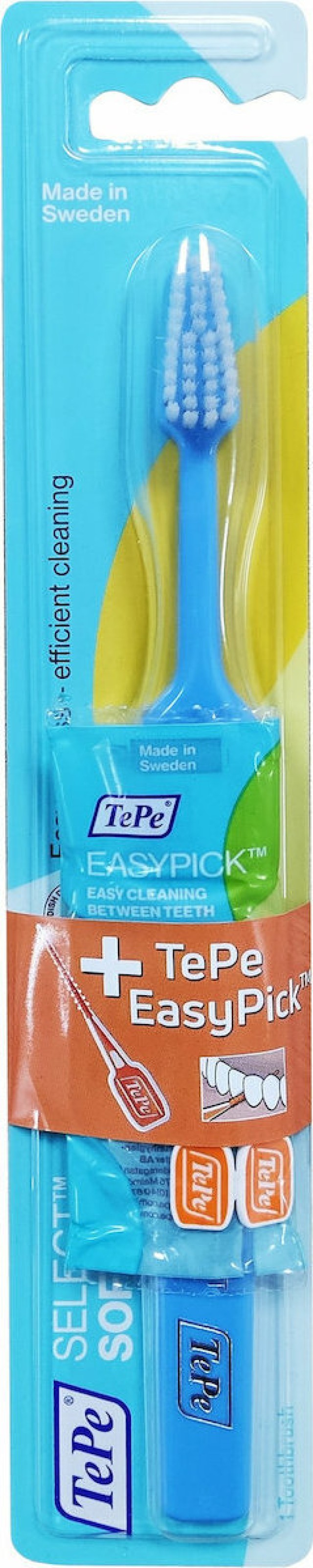 Tepe Select Soft Toothbrush 1 τμχ & Δώρο Easy Pick 2τμχ