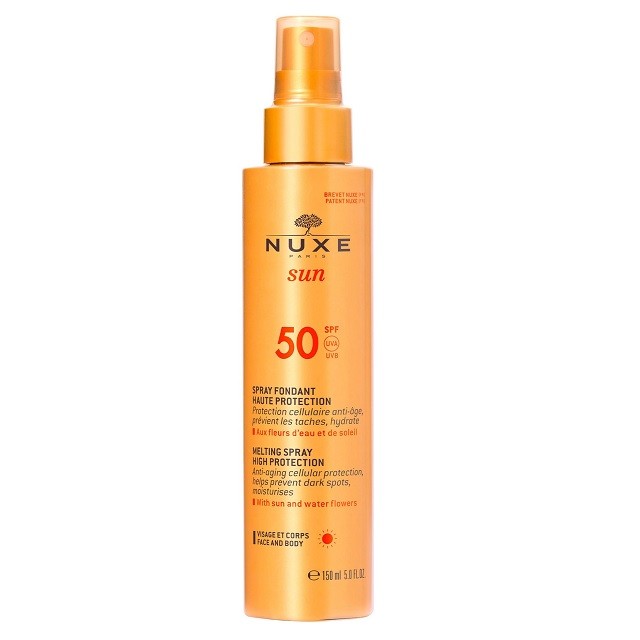 Nuxe Delicious Sun Spray For Face & Body SPF50 Αντηλιακό Γαλάκτωμα Προσώπου & Σώματος, 150ml
