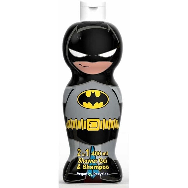 Air-Val Batman Shampoo & Shower Gel 2 in 1 Παιδικό Σαμπουάν & Αφρόλουτρο, 400ml